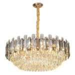 Nordic Crystal Tiered Chandelier
