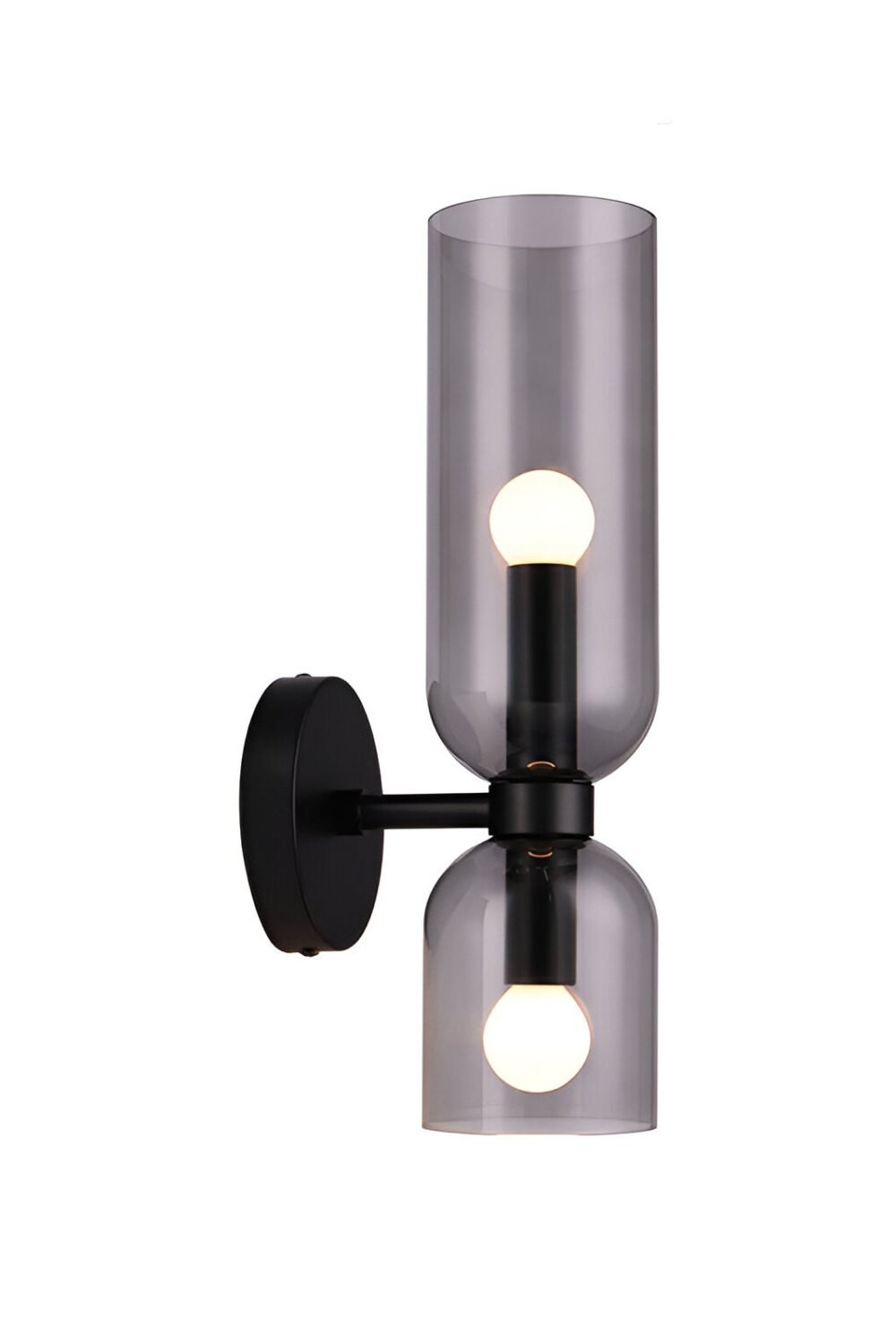 Velora Nordic Double Glass Wall Light