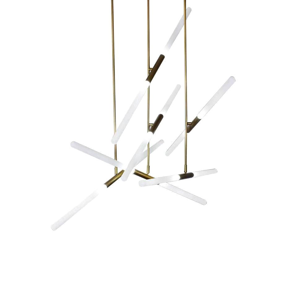 Hash Asymmetric Modern Metal Minimalist Chandelier