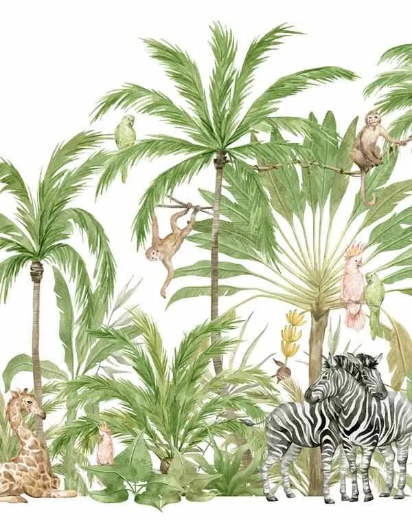 Jungle Love Wallpaper Mural