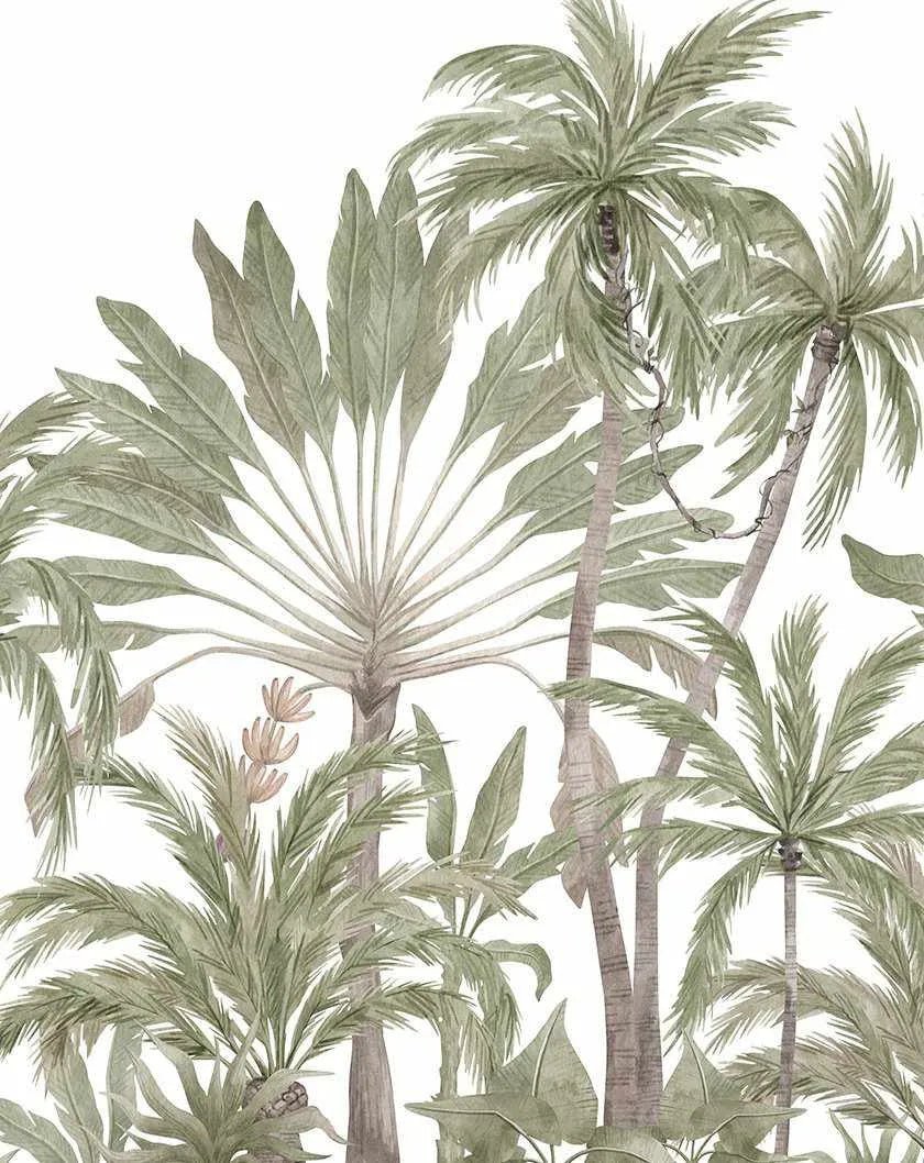 Jungle Palms Wallpaper Mural