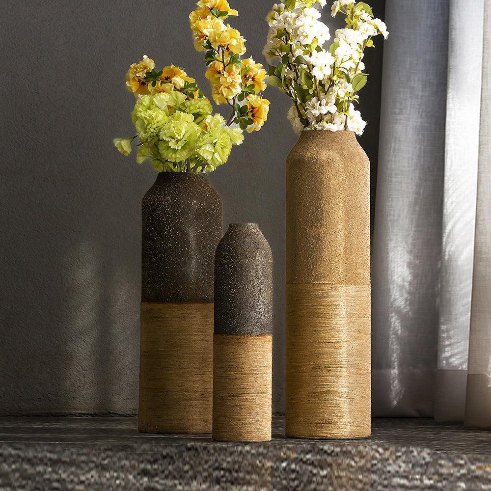 Tesha Jute Vase- Iron