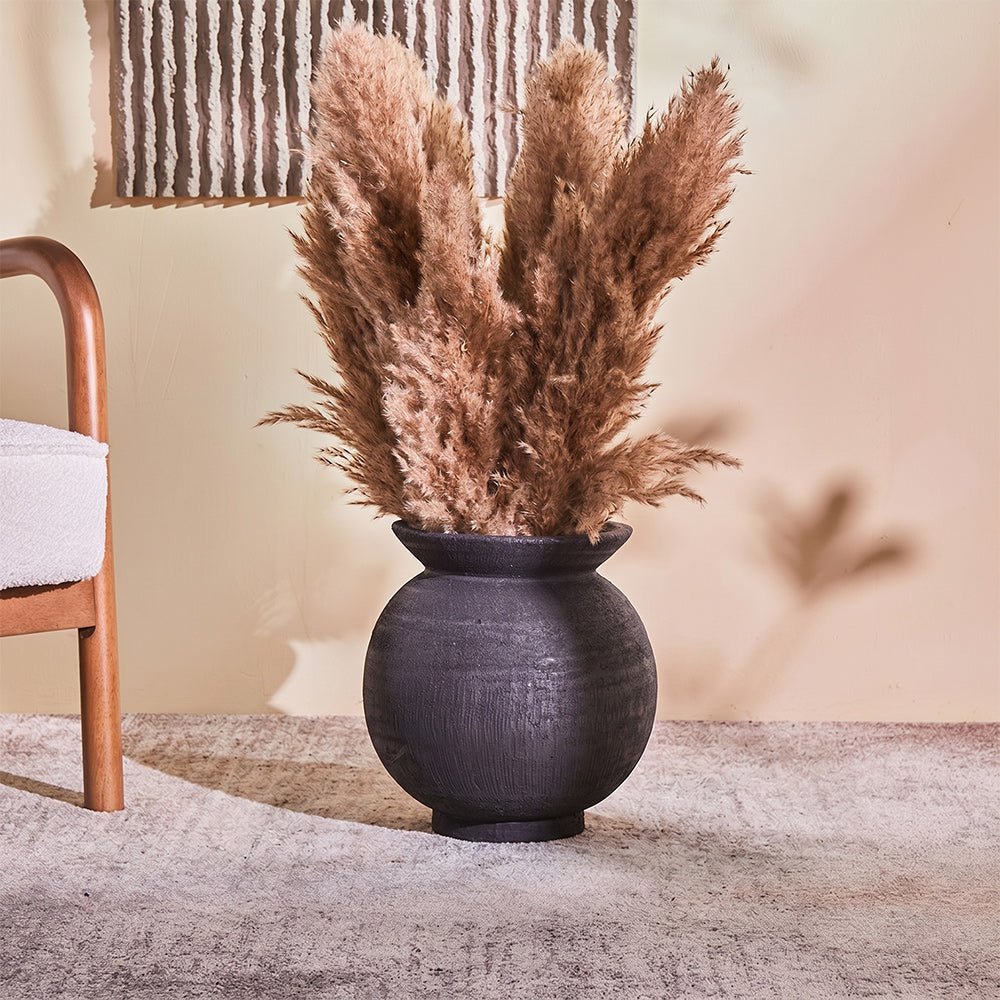 Dark Nite Terracotta Pot - Large