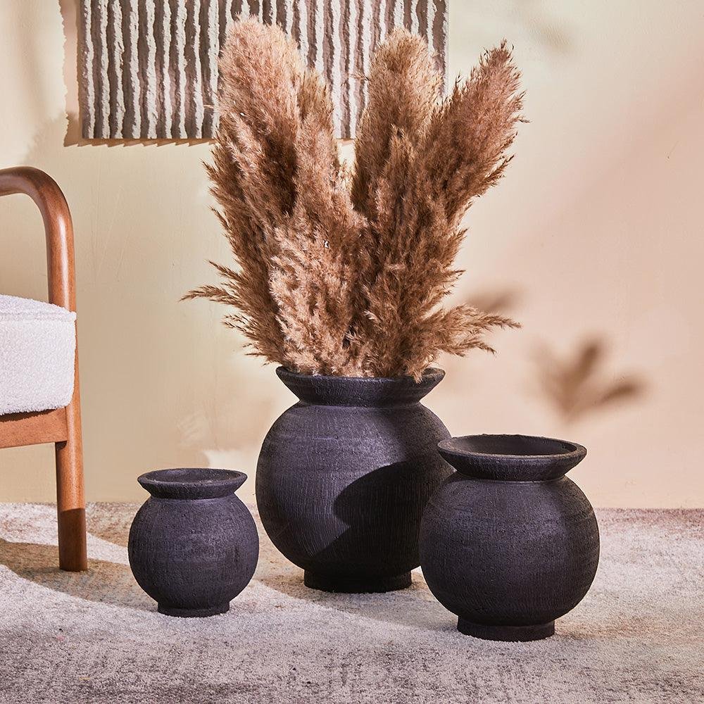 Dark Nite Terracotta Pot - All