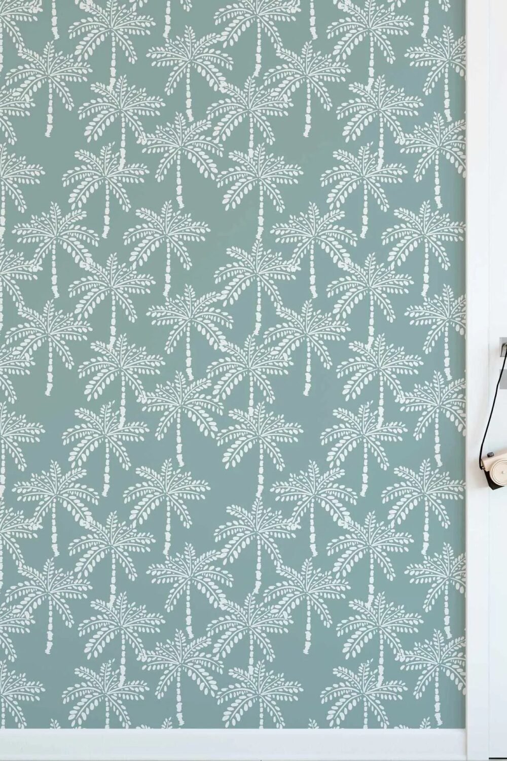 Little Khaki Palm Wallpaper