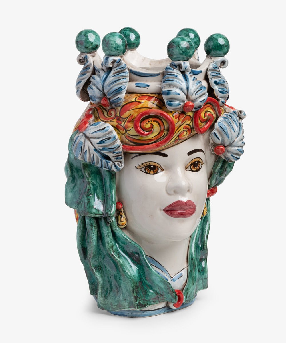 Moro Head Sicilian Lady (34cm)