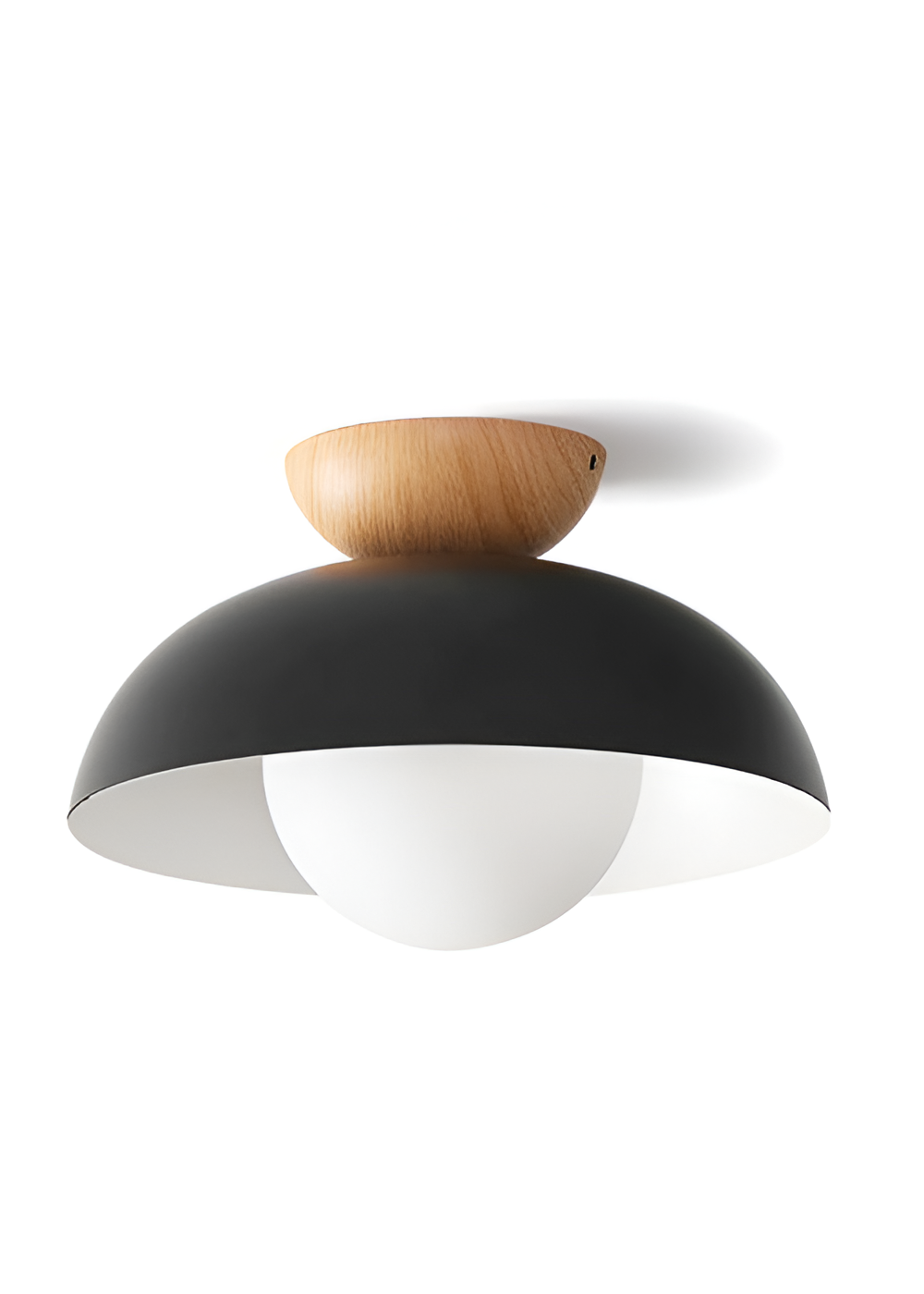 Nordic Minimalist Eco Iron Shade Ceiling Light