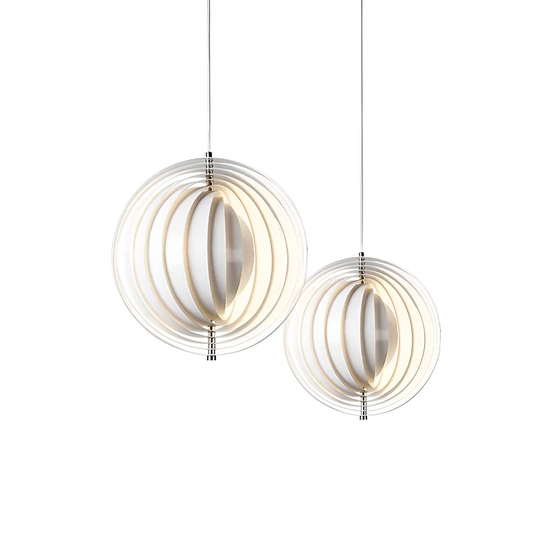 Nordic Rotatable Panton Moon Chandelier