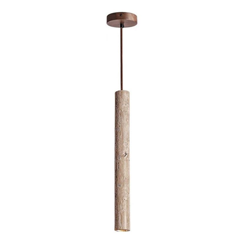 Travertine Minimalist Long Line Ceiling Light