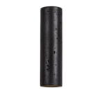 Minimalist Black Travertine Tube Wall Light
