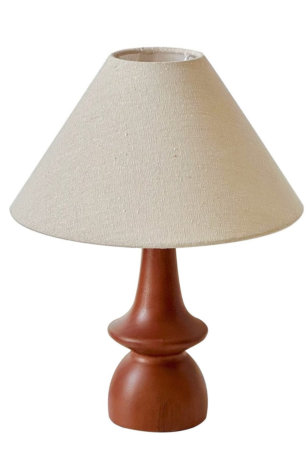 Olivia Vintage Solid Wood Table Lamp