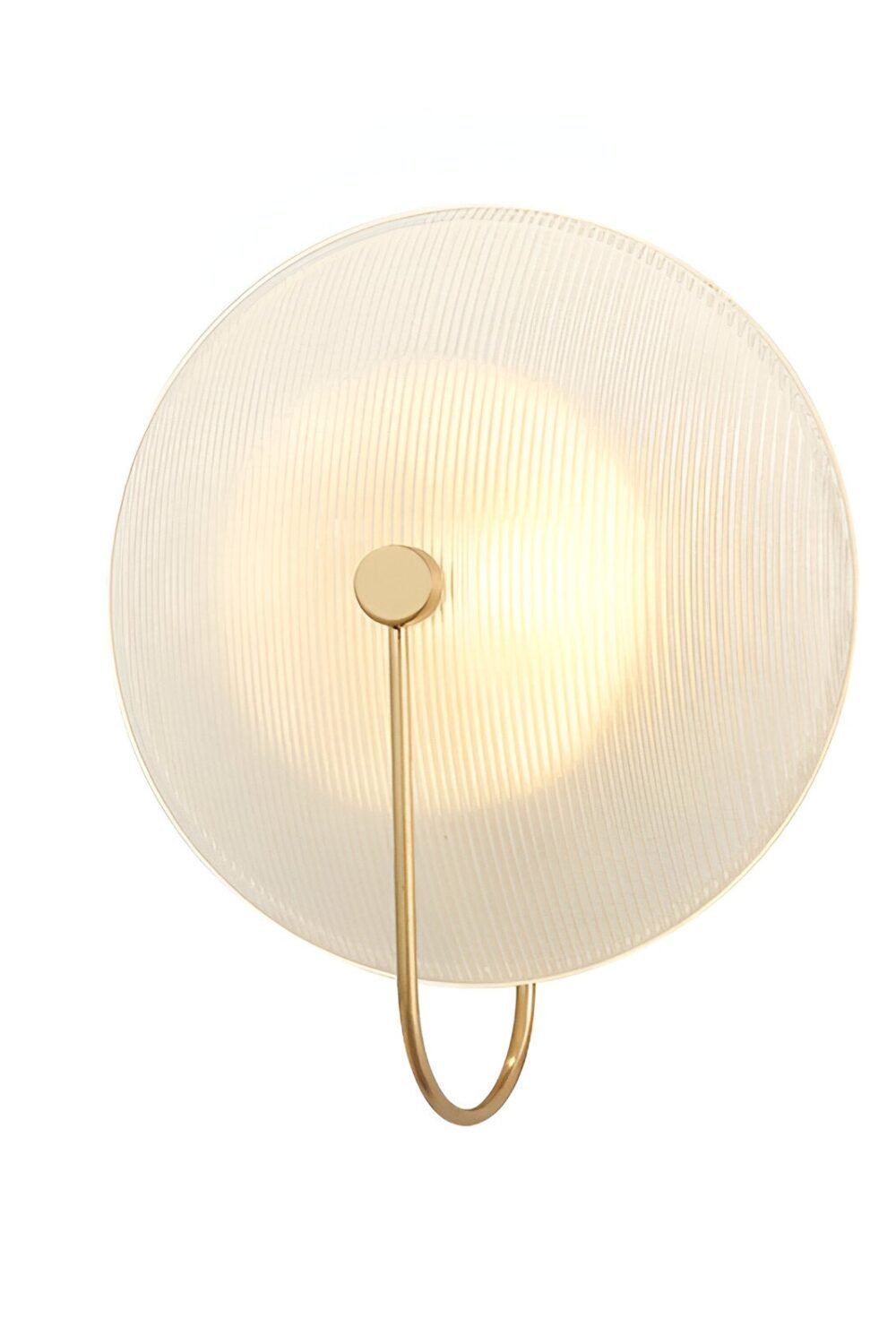 Modern Nordic Round Glass Wall Light