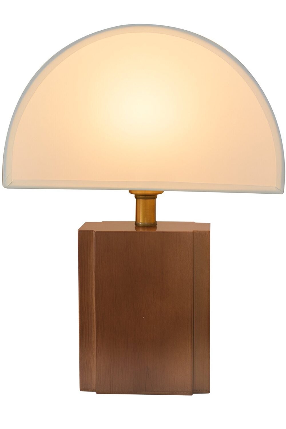 Half Moon Wabi Sabi Style Table Lamp