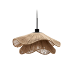 Cape Points Boho Natural Jute Fiber Pendant Light