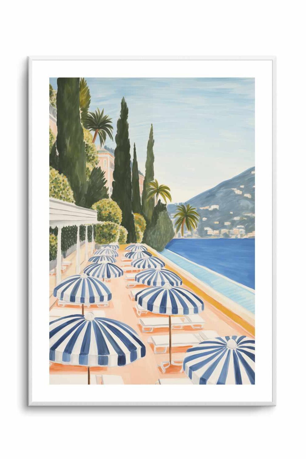 Pool Side Lake Como II | Art Print