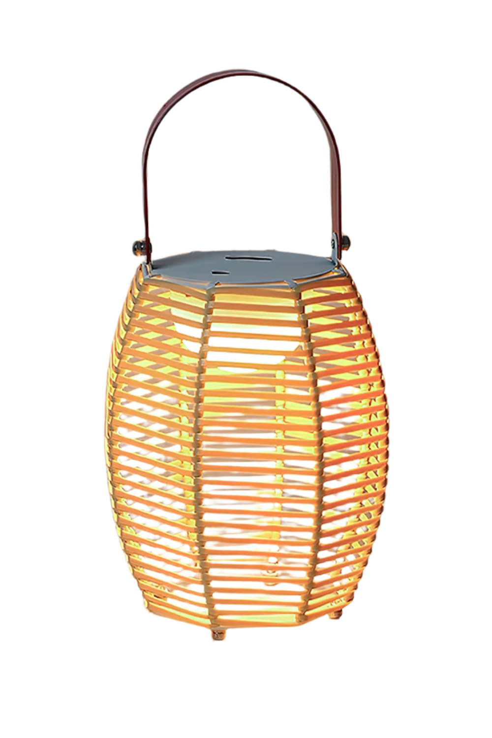 Retro Creative Rattan Wireless Outdoor Table Lamp