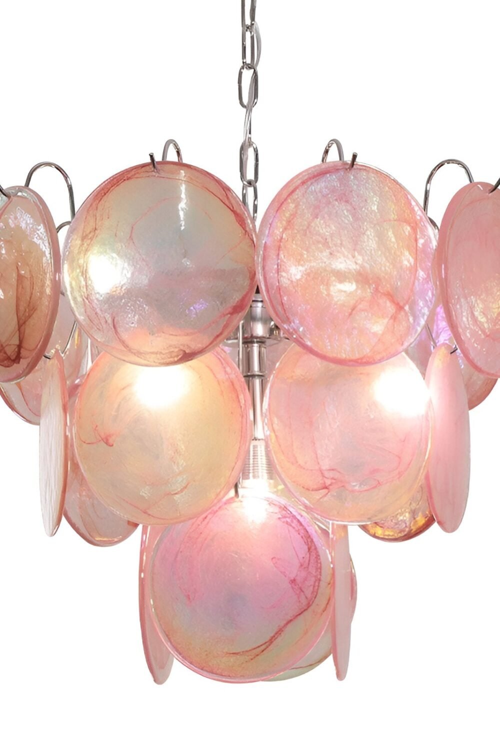 Retro Camisa Murano Glass Chandelier