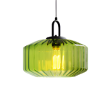 Retro Colored Glass Minimalist Pendant Light