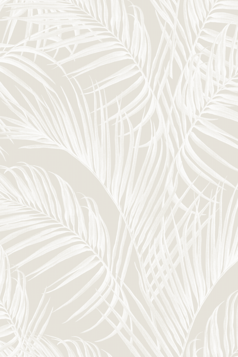 Palm Escape Cream & Beige Wallpaper
