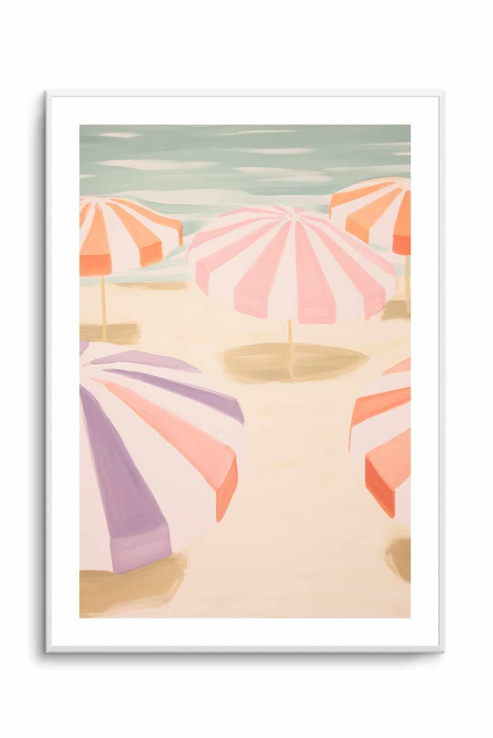 Seaside Stripes II | Art Print