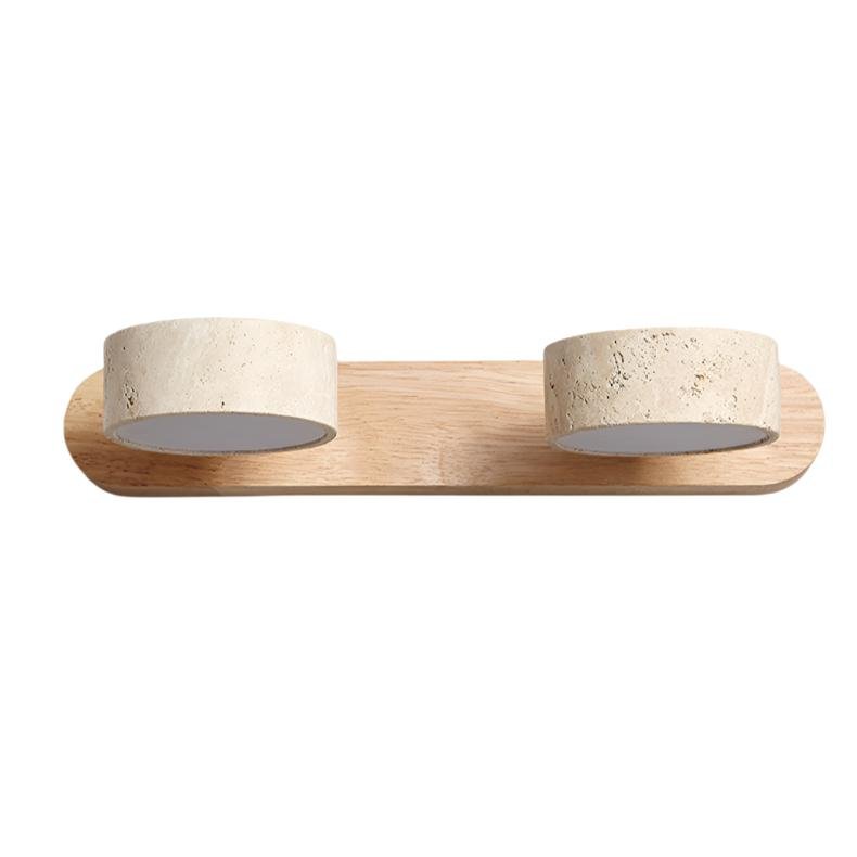 Travertine LED Mirror Wall Light