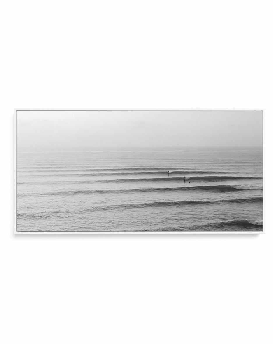 Slow Sets | Panoramic Canvas Art Print