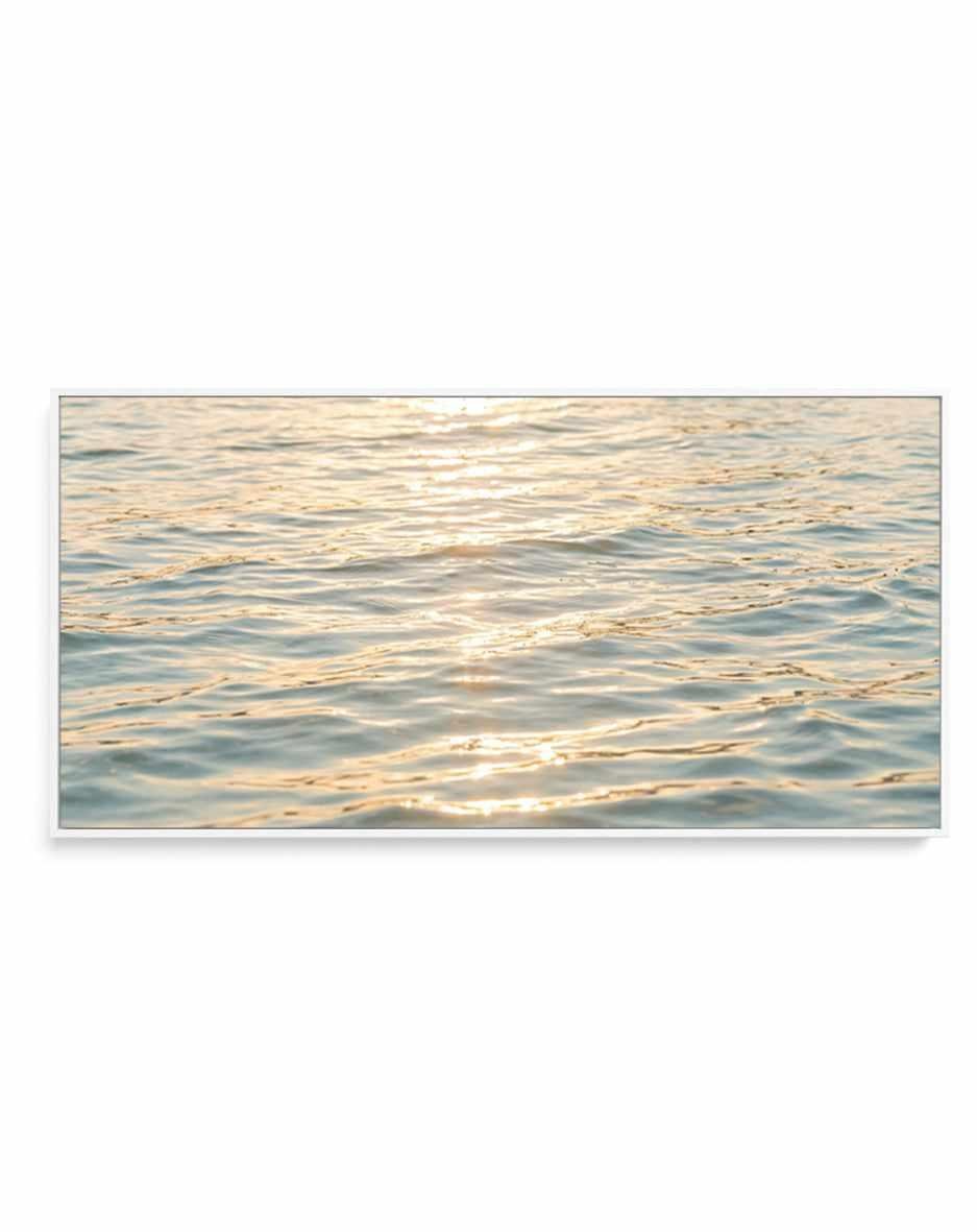 Sole Mare | Panoramic Canvas Art Print