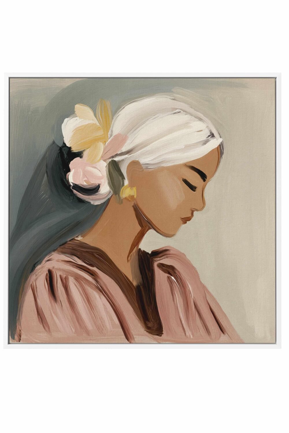 Tilly | Framed Canvas Art Print