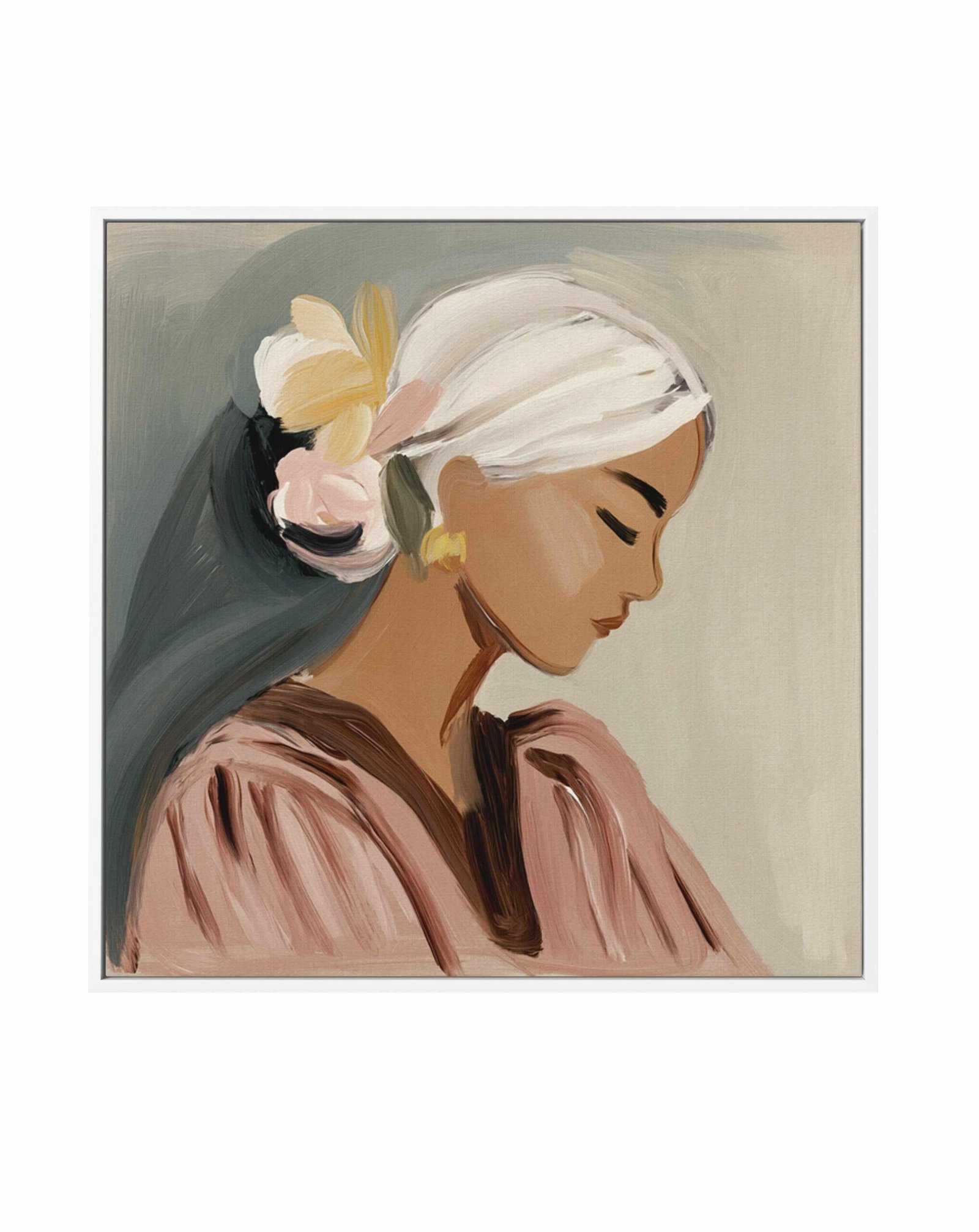 Tilly | Framed Canvas Art Print