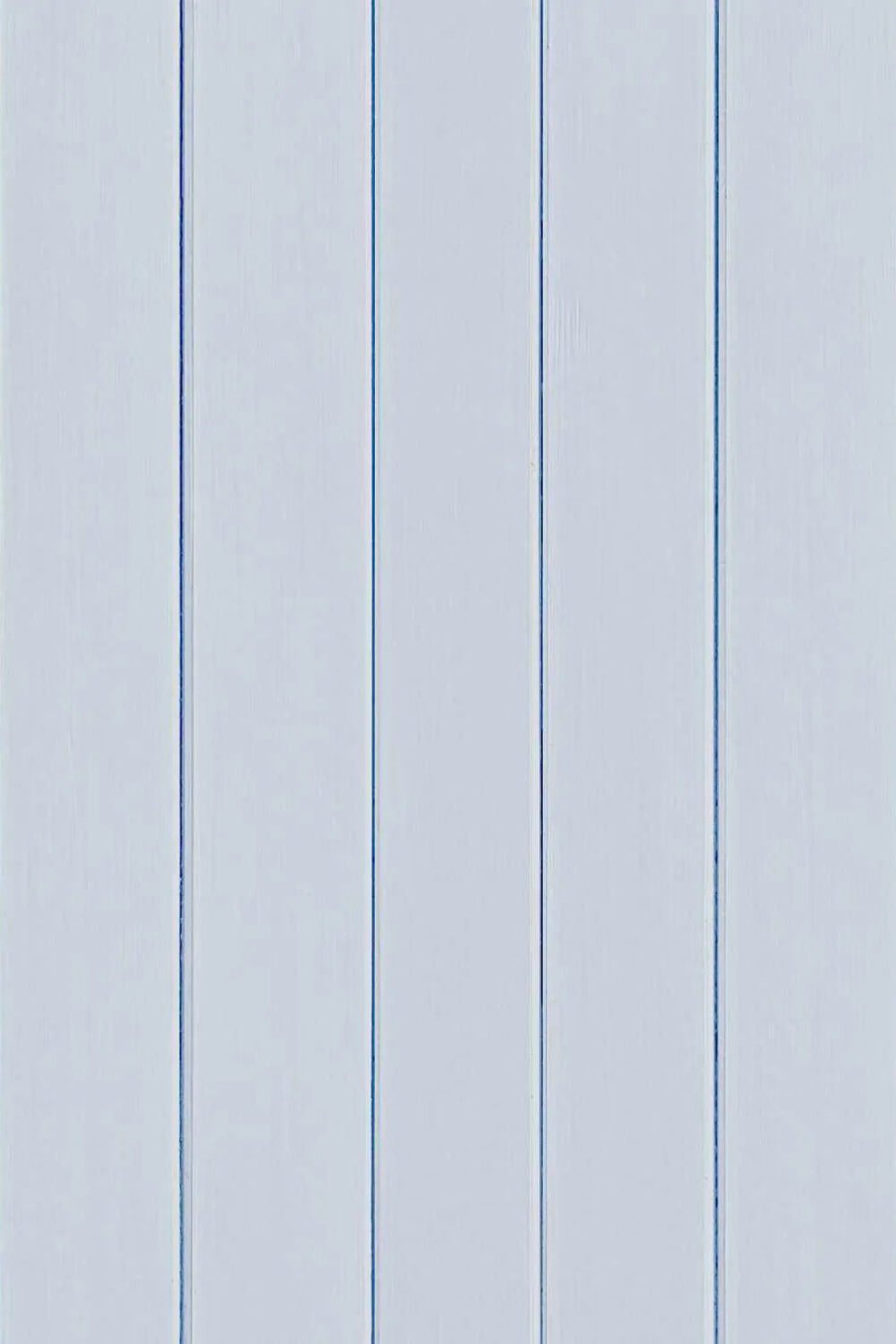 Tongue & Groove Wood Panel Wallpaper | Ice Blue