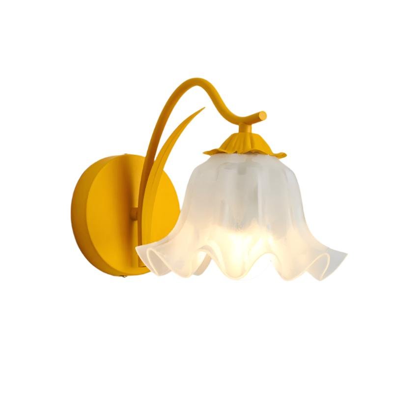 French Flower Acrylic Wall Light