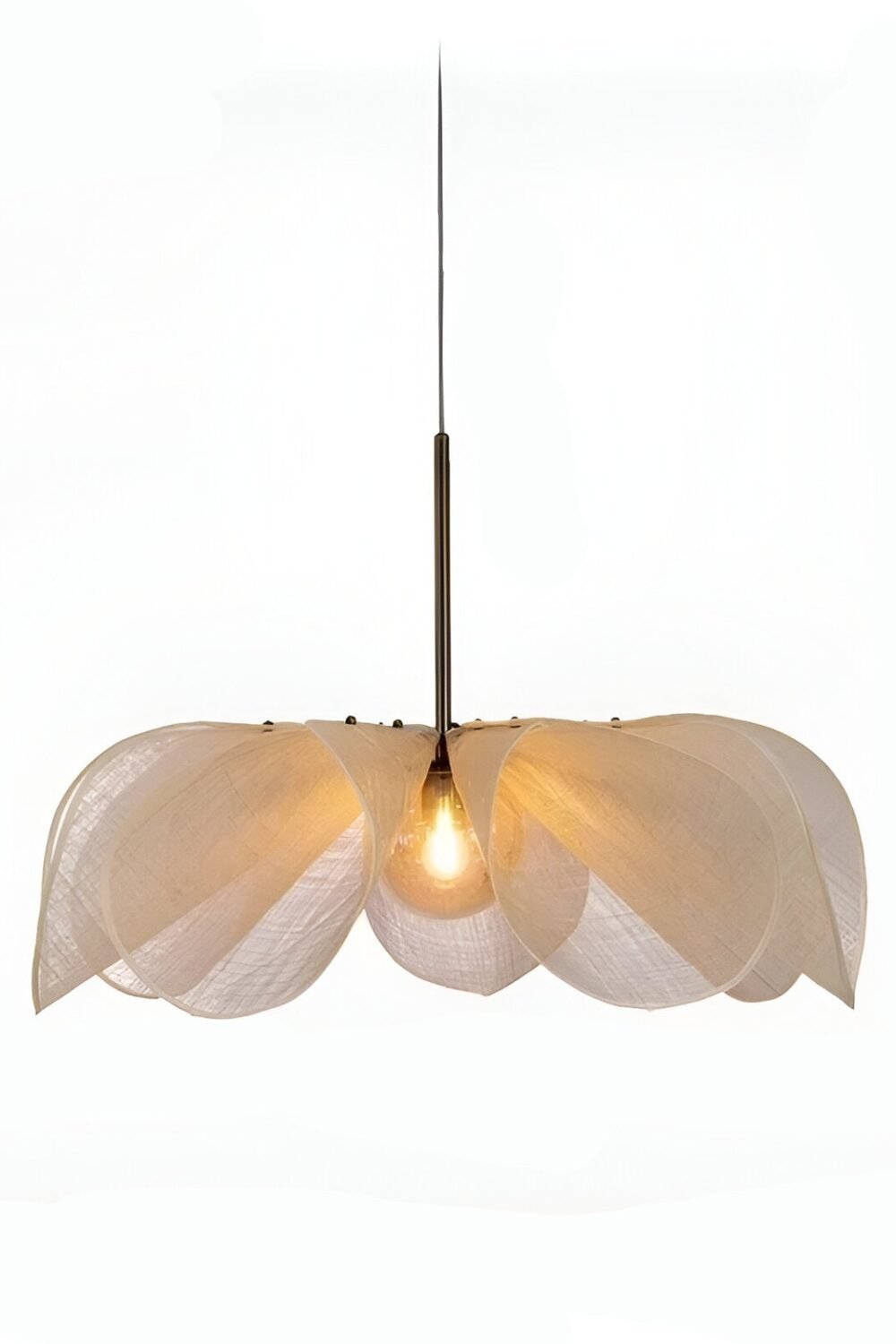 Fleur Flower Nordic Fabric Pendant Light
