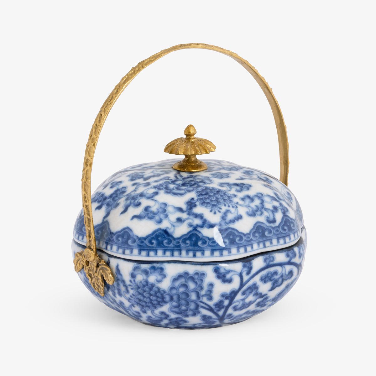 Barclay Basket With Brass Handle