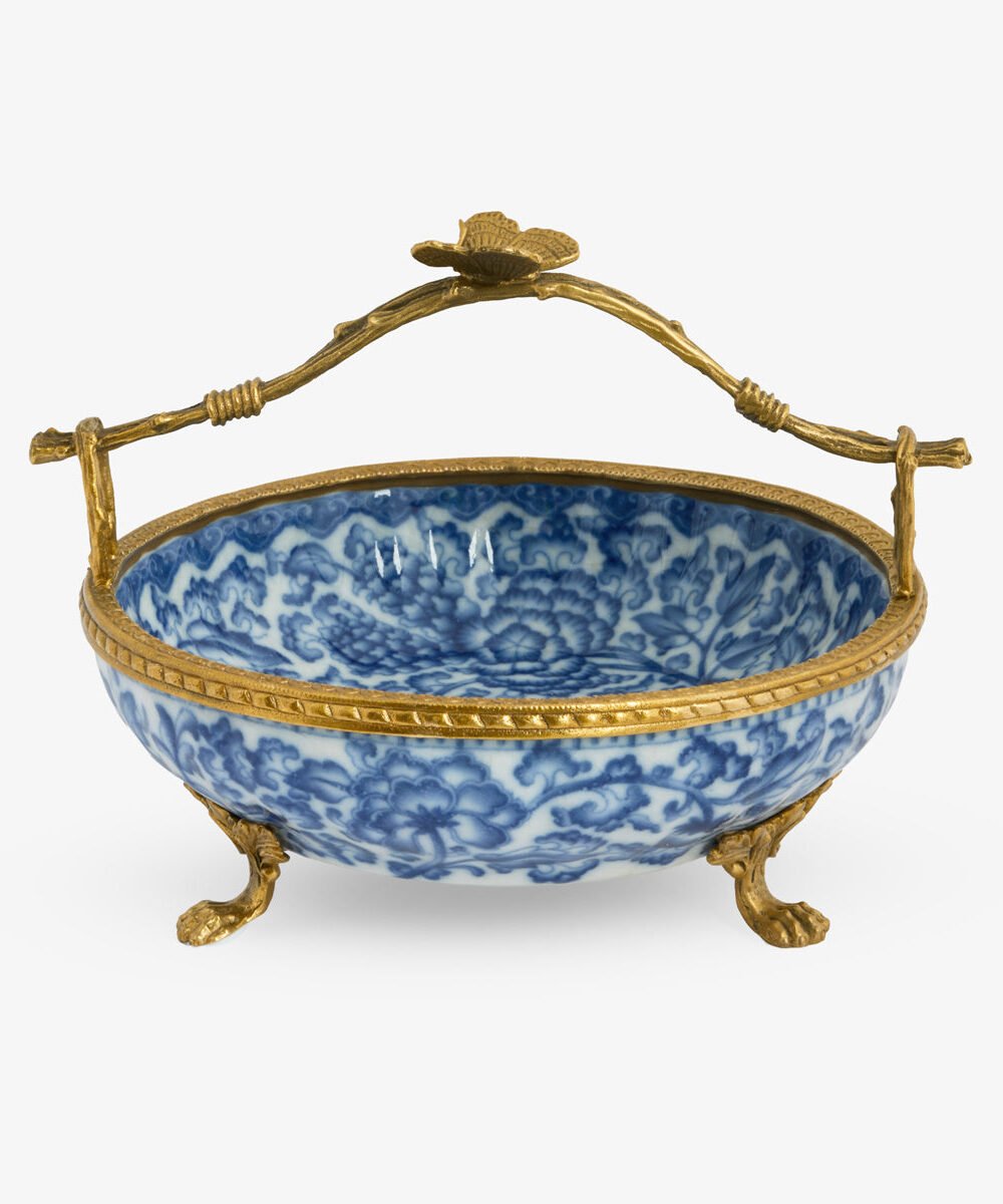 Barclay Dish With Butterfly Handle