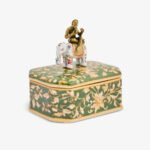 Barclay Rectangular Box With Elephant Lid