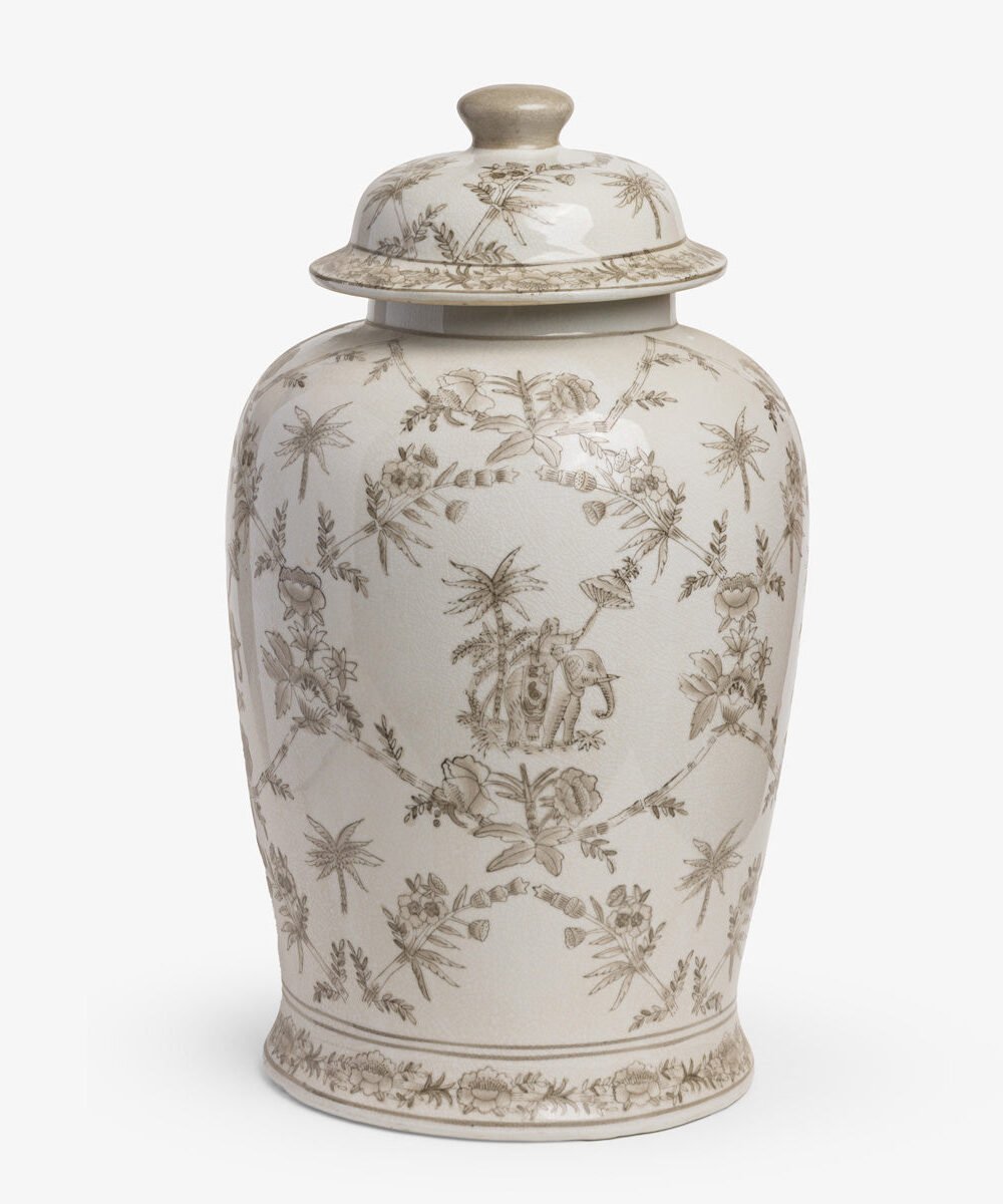Elephant Ginger Jar