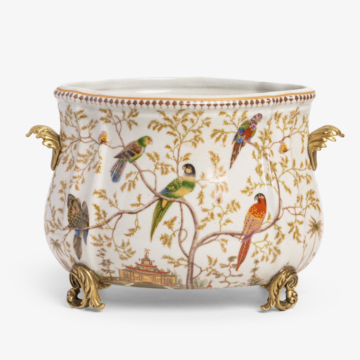 Barclay Bird Oval Planter (23cm)