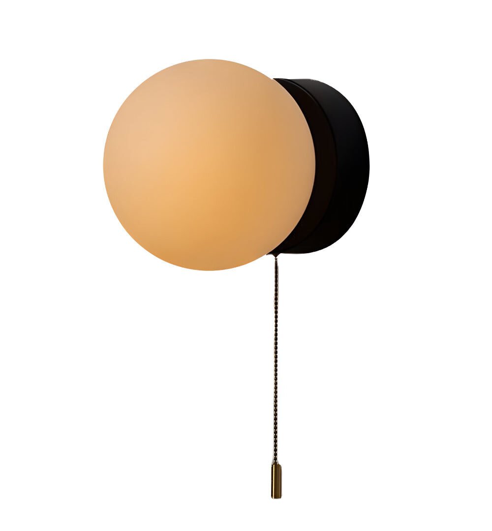 Nordic Minimalist Pull Cord Wall Light