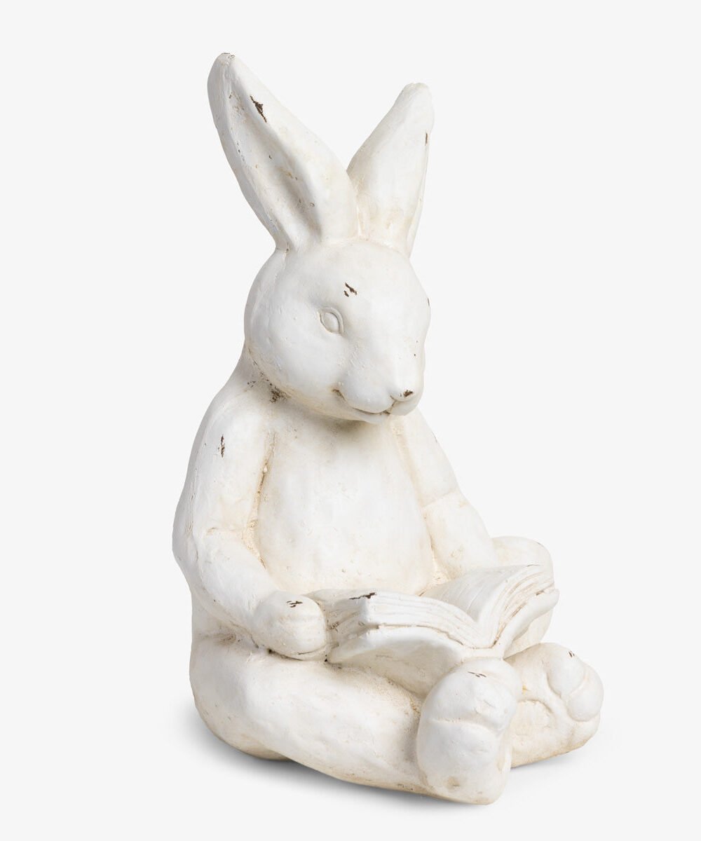 Clarence Bunny Ornament (White)