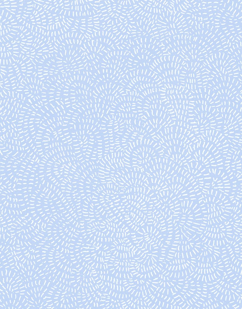 Bronte in Light Blue Wallpaper