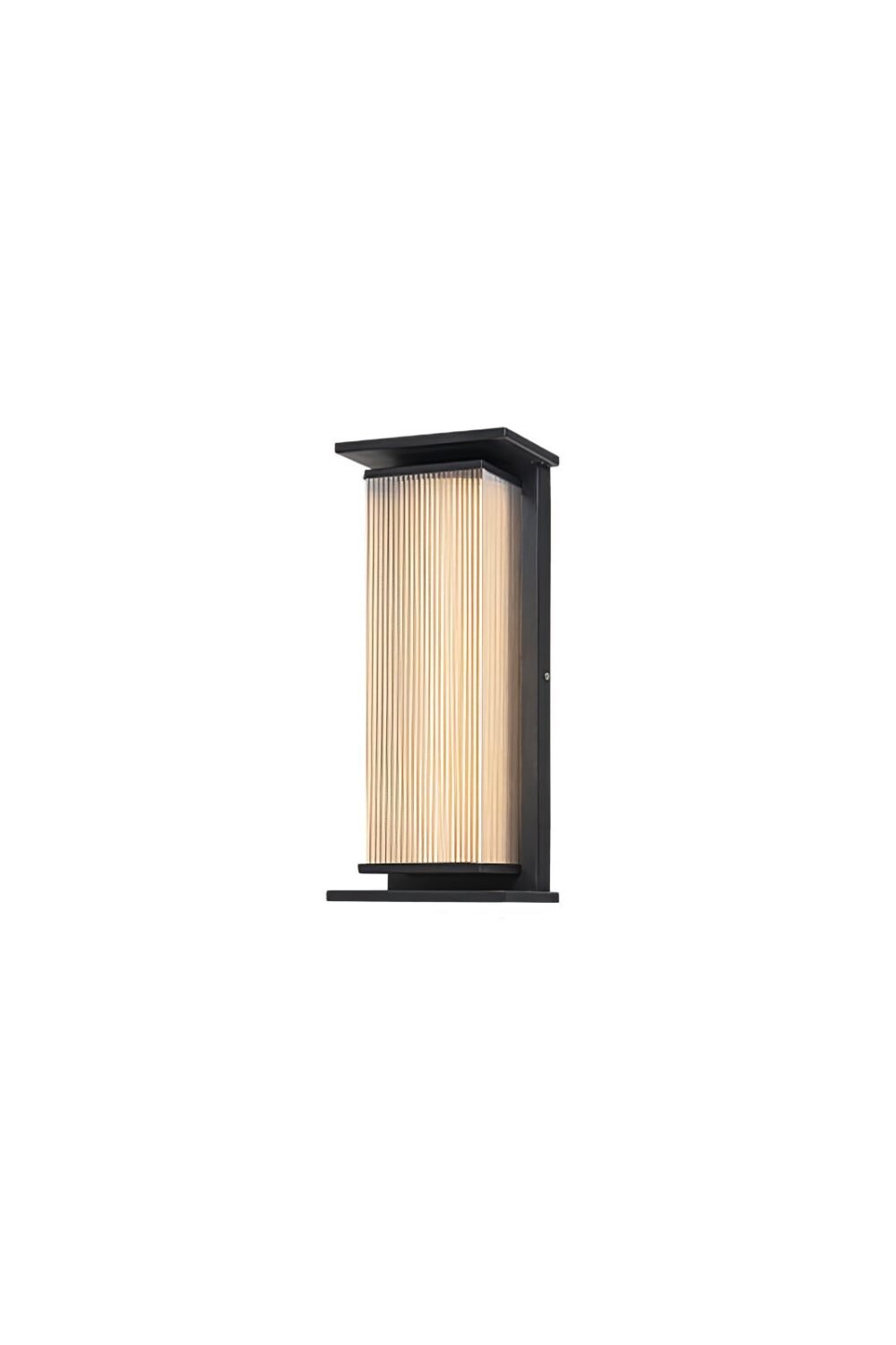 Rectangular Box Outdoor Modern Acrylic Wall Light