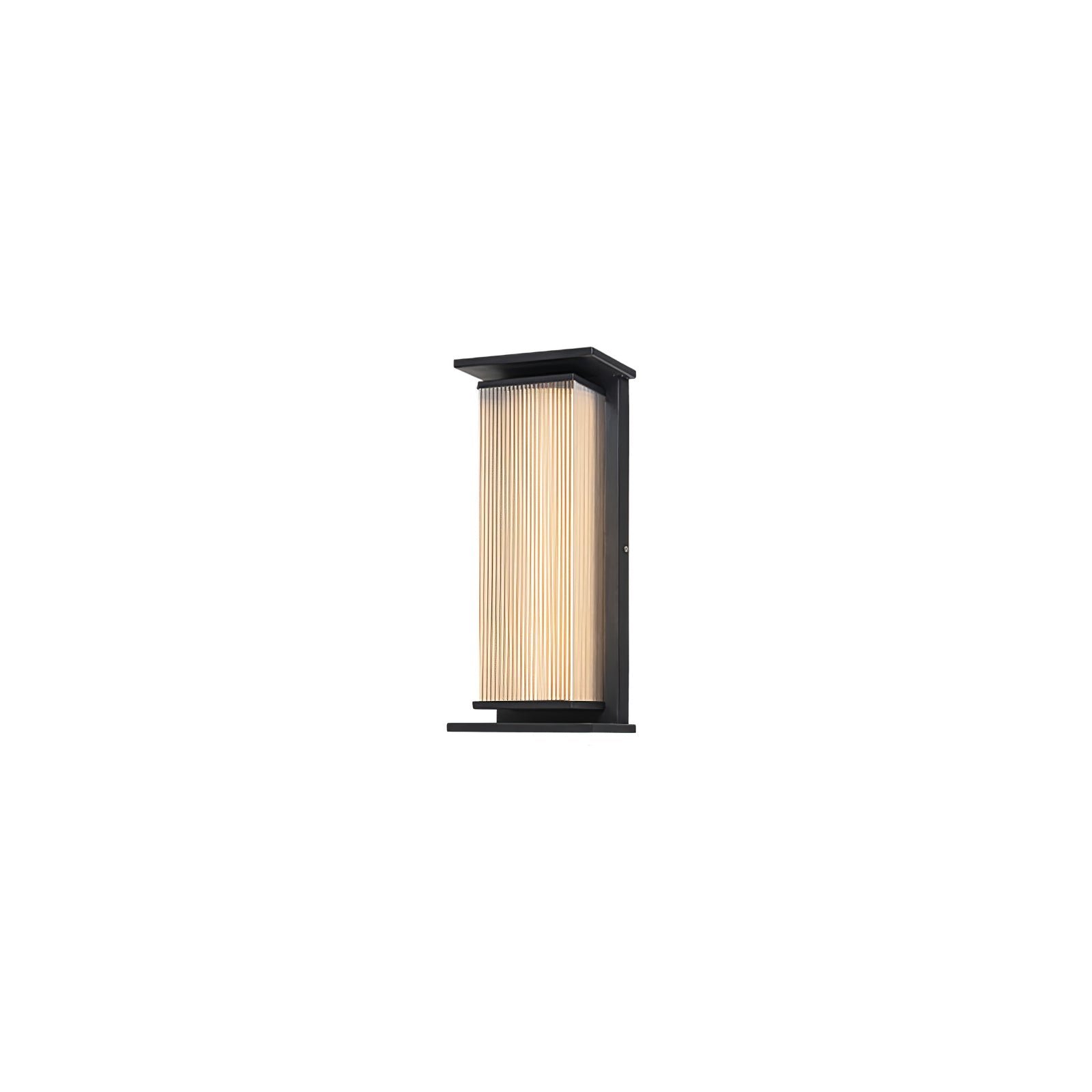 Rectangular Box Outdoor Modern Acrylic Wall Light