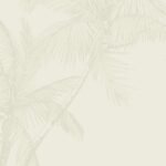 The Palms Wallpaper in New Neutral