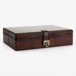 Leather Jewellery Box (25.5cm)