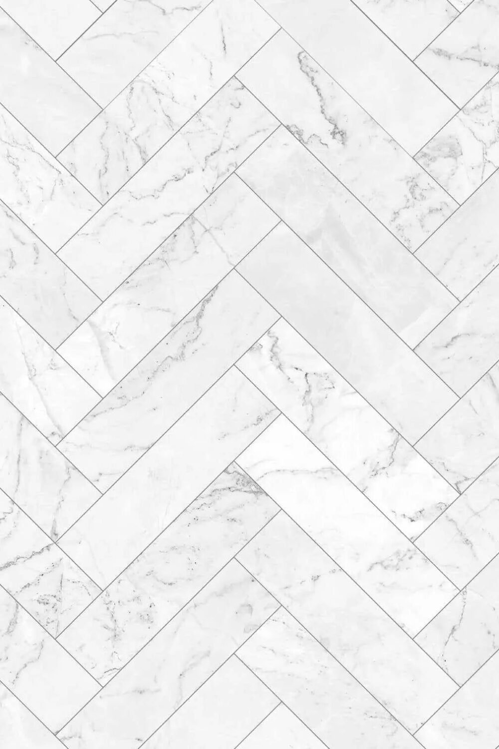 Marble Herringbone Tile Wallpaper
