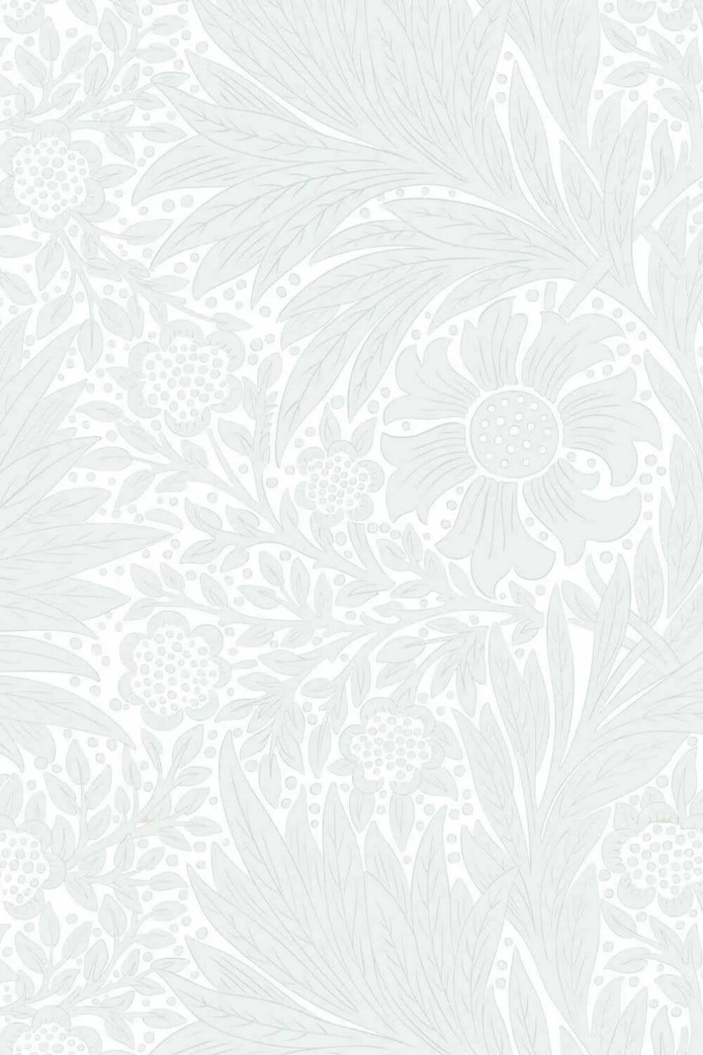 Petite Fleur Vintage Wallpaper in Sage