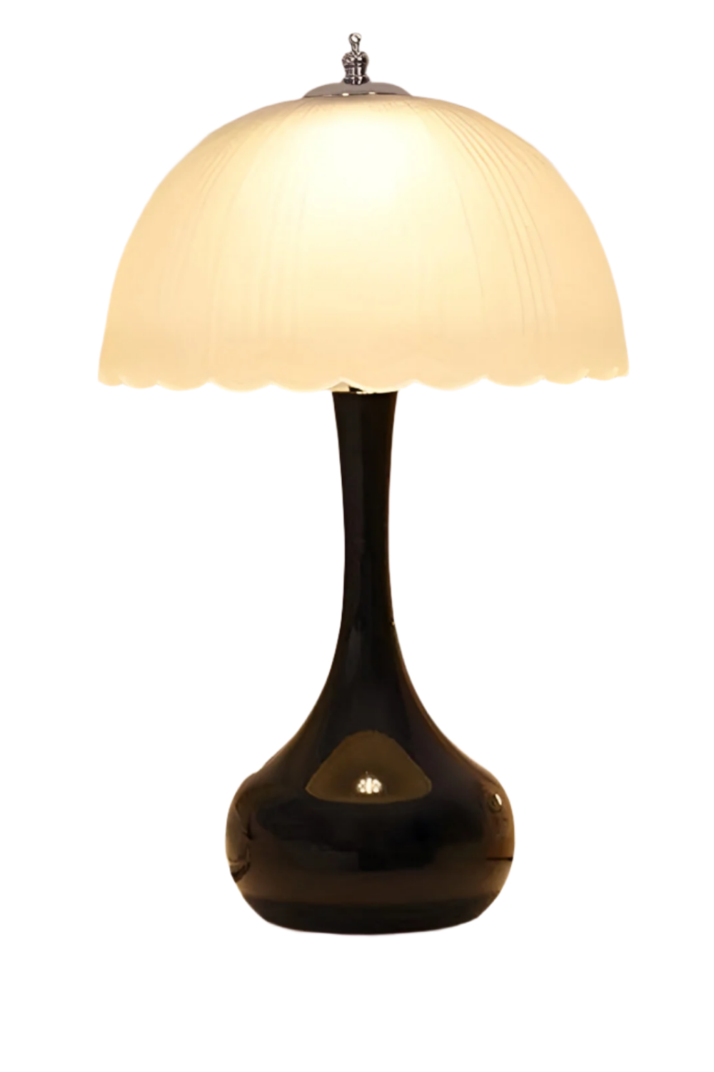 Nordic Dome Iron Glass Table Lamp